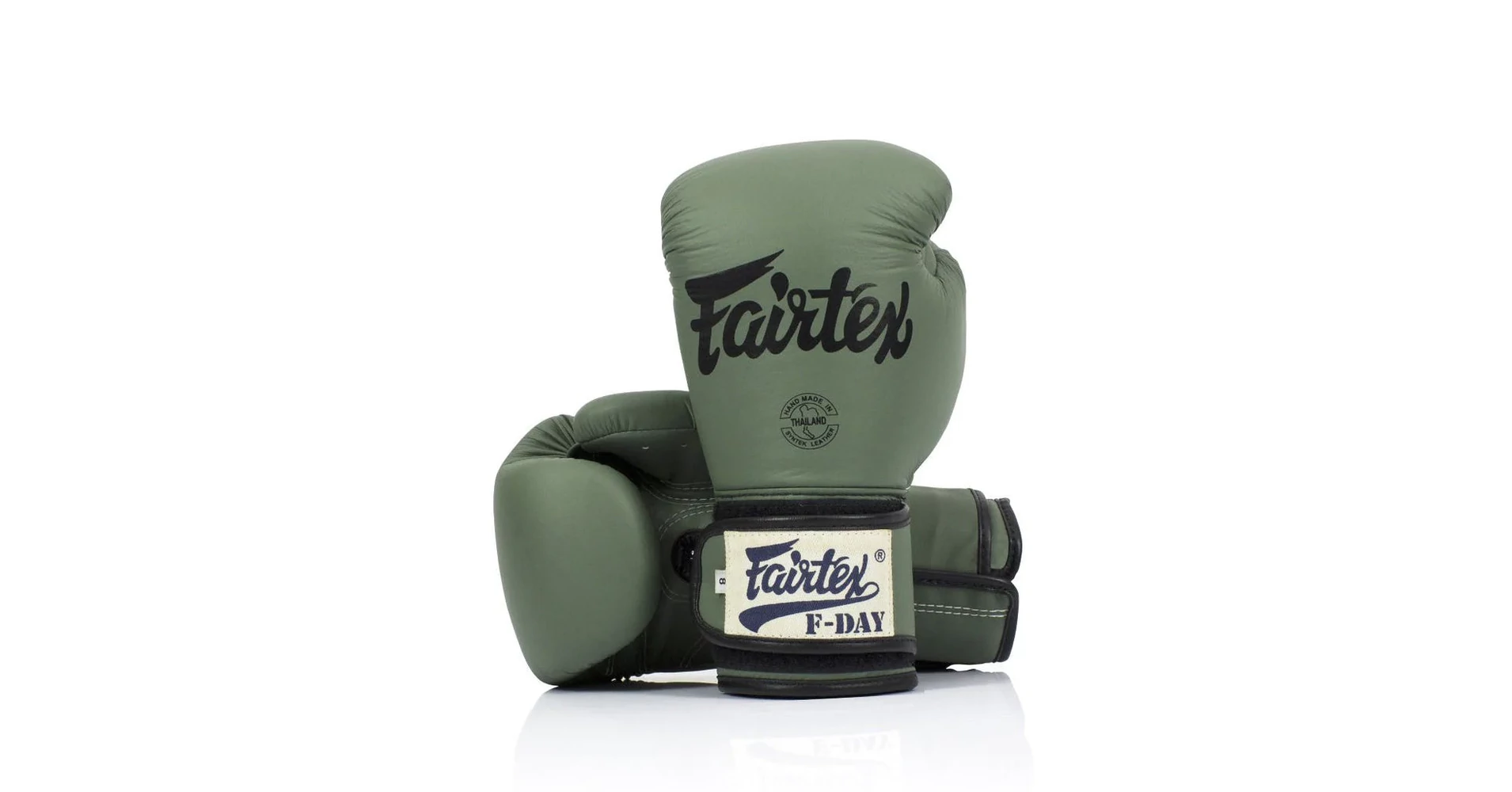 Fairtex F-DAY 12ozグリーン ボクシンググローブ Fairtex F-Day Boxing Gloves BGV11 - Nak Muay Wholesale