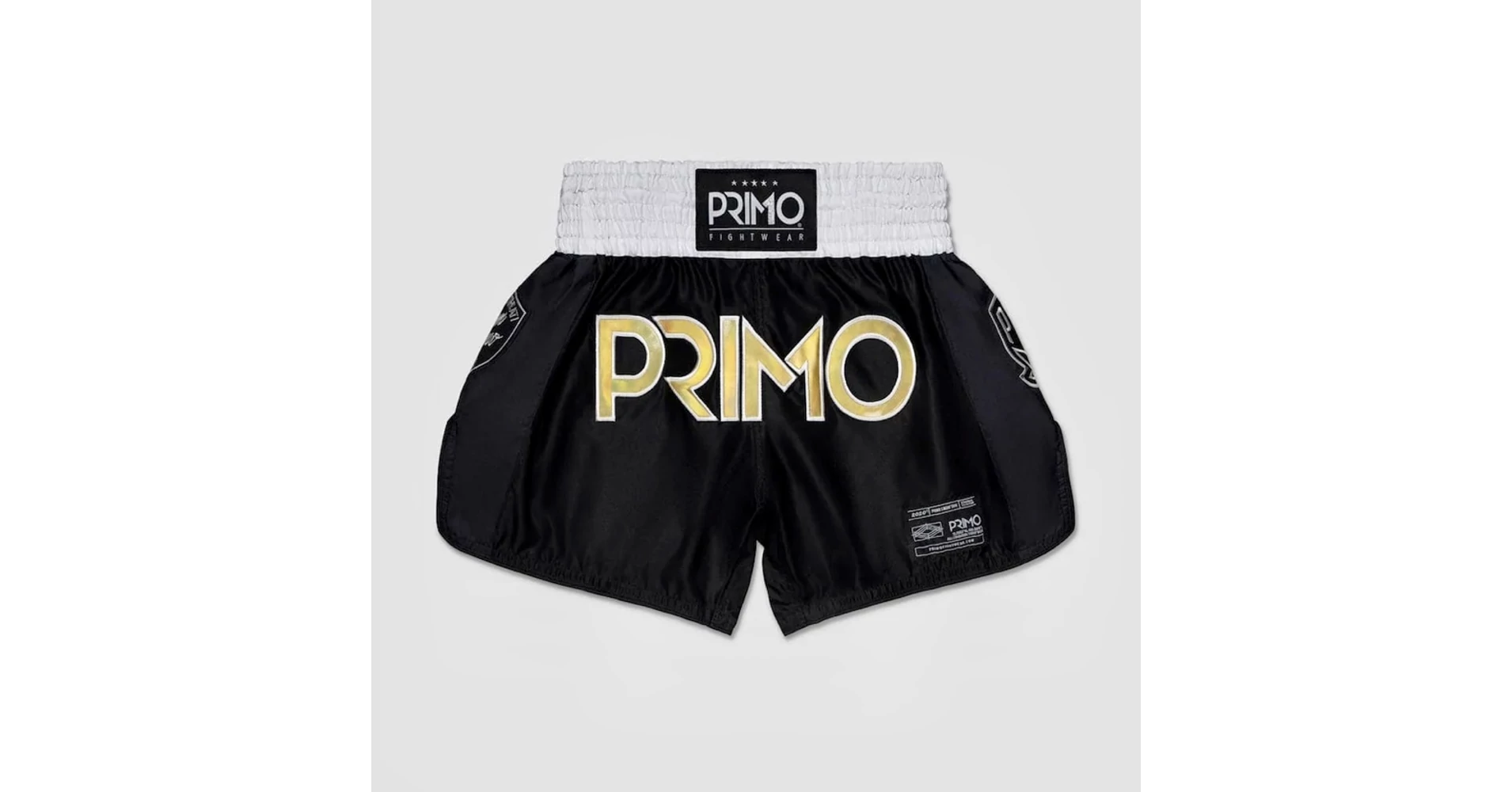 Primo Fightwear Melrose OG Muay Thai Shorts – Black | Fightwear Europe