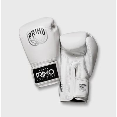 Primo Fightwear Emblem 2.0 boxing gloves - White Seraph