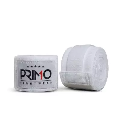 Primo Fightwear Handwraps - White (4m long)