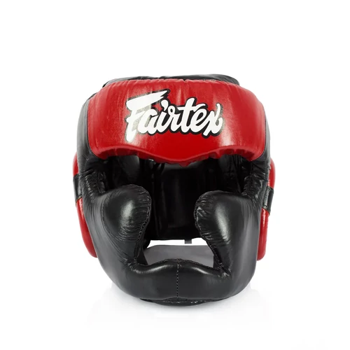 Fairtex HG13 Diagonal Vision Sparring Headguard - Black