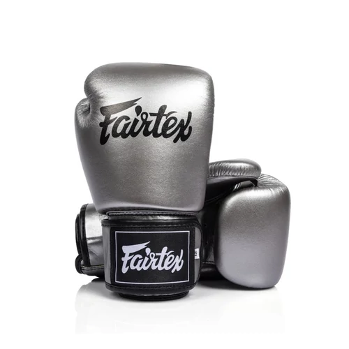Fairtex BGV1C-Plus boxing gloves - Gun Metallic