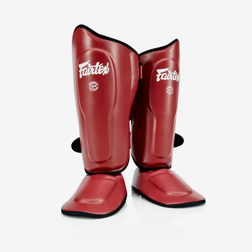 Fairtex SP9 Ultra Ergo Shinguard - Red