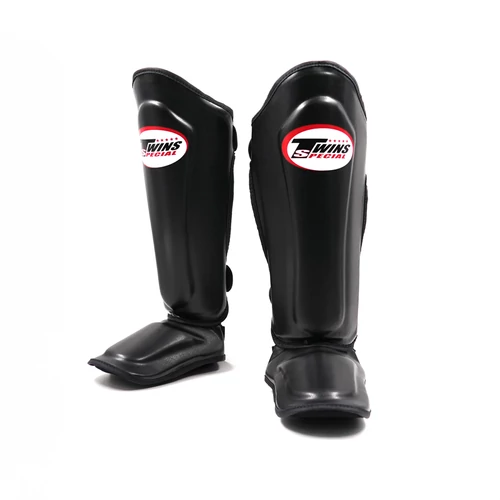 Twins Special SGL10 Leather Shinguards - Black