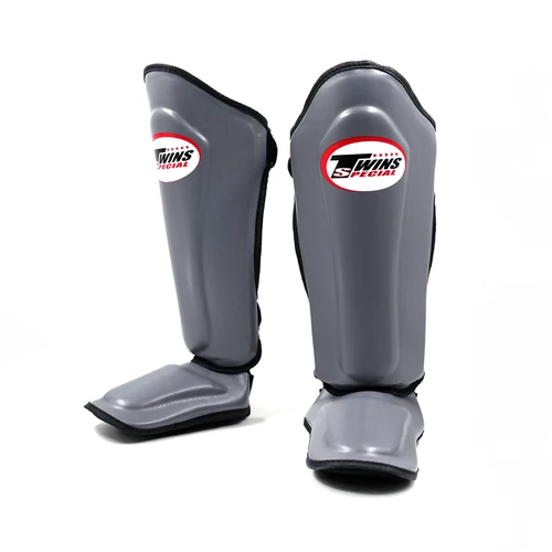 Twins Special SGL10 Leather Shinguards - Grey