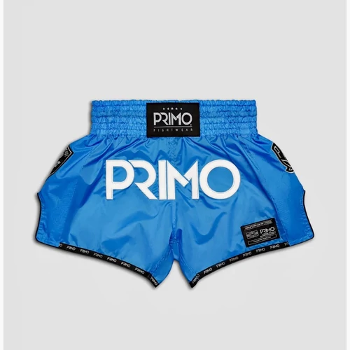 Primo Fightwear Super-Nylon Muay Thai Shorts - Blue Jay