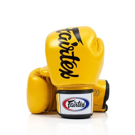 Fairtex BGV19 Deluxe Leather boxing gloves - Gold