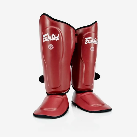 Fairtex SP9 Ultra Ergo Shinguard - Red