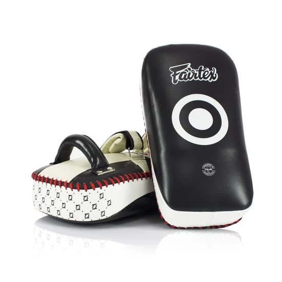 Fairtex KPLC2 Leather Curved Kick Pads