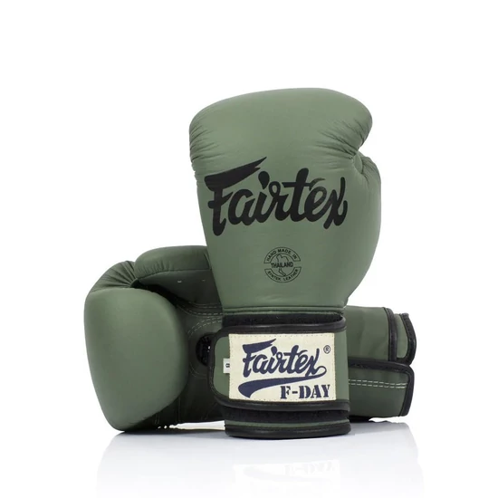 Fairtex BGV11 F-day boxing gloves - Military green