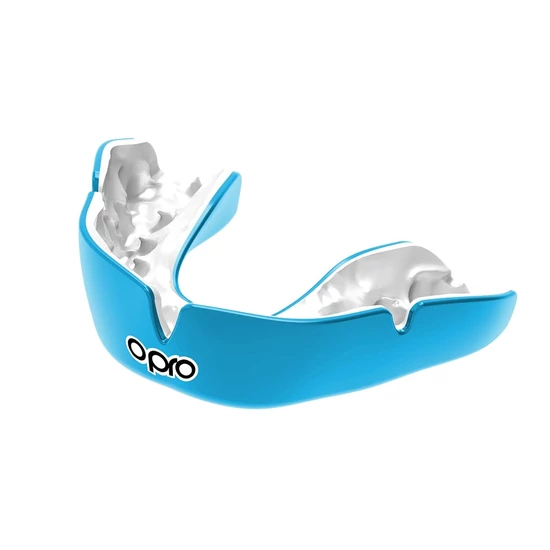 MOUTHGUARD - OPRO INSTANT CUSTOM-FIT - SKY BLUE