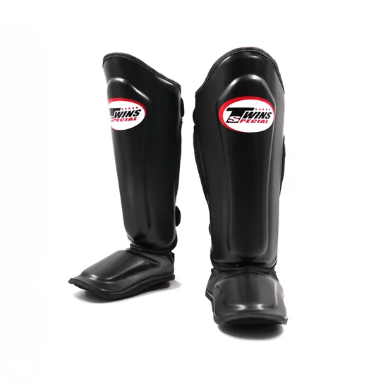 Twins Special SGL10 Leather Shinguards - Black