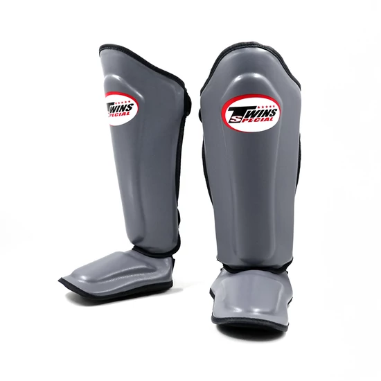 Twins Special SGL10 Leather Shinguards - Grey